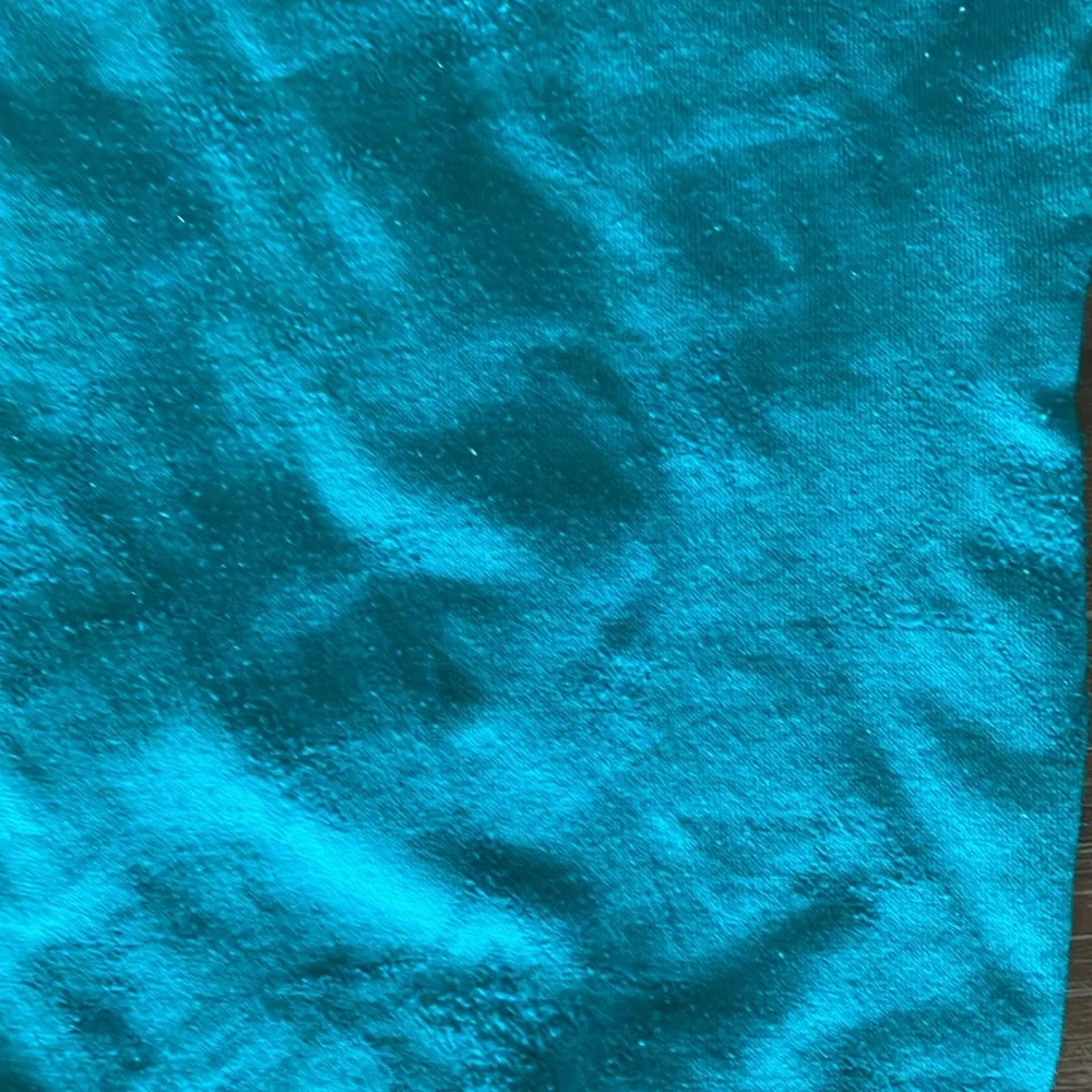 Faded Glory turquoise nylon leggings (4-6X)